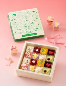 SWEETBOX SIGNATURE (Xanh) – Hộp 16 bánh