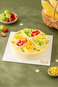 Bánh kem Bắp Dâu